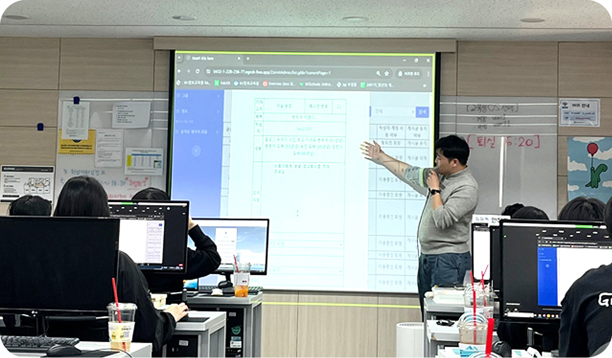 졸업생인터뷰 사진